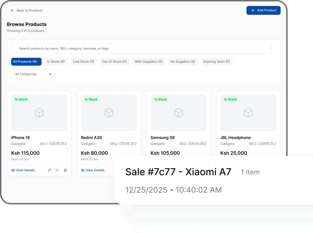 FahamPesa Dashboard Preview