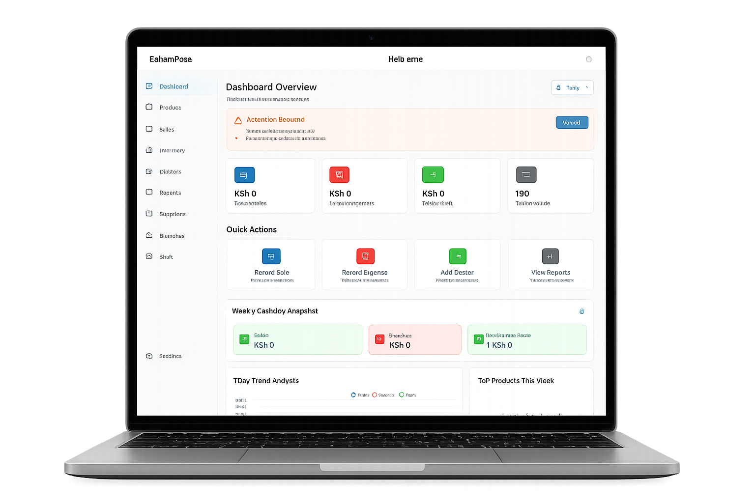 FahamPesa Dashboard Preview